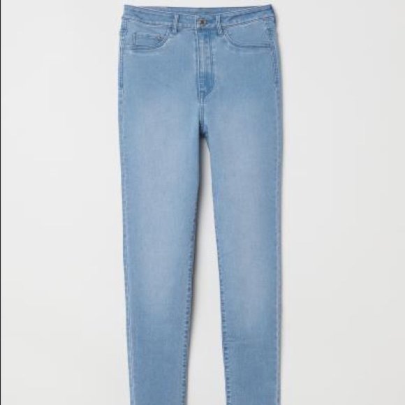 & Denim Super Skinny High waisted Jeggings Size 25 - Picture 4 of 12